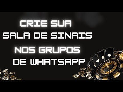 📲 COMO CRIAR SALA DE SINAL NOS GRUPOS DE WHATSAPP