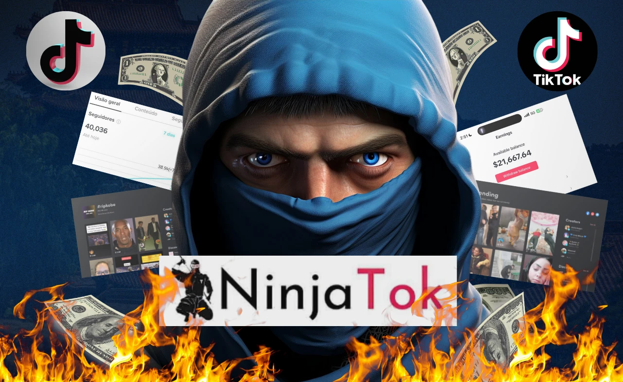 🎯 NINJATOK – Automação TikTok via PC