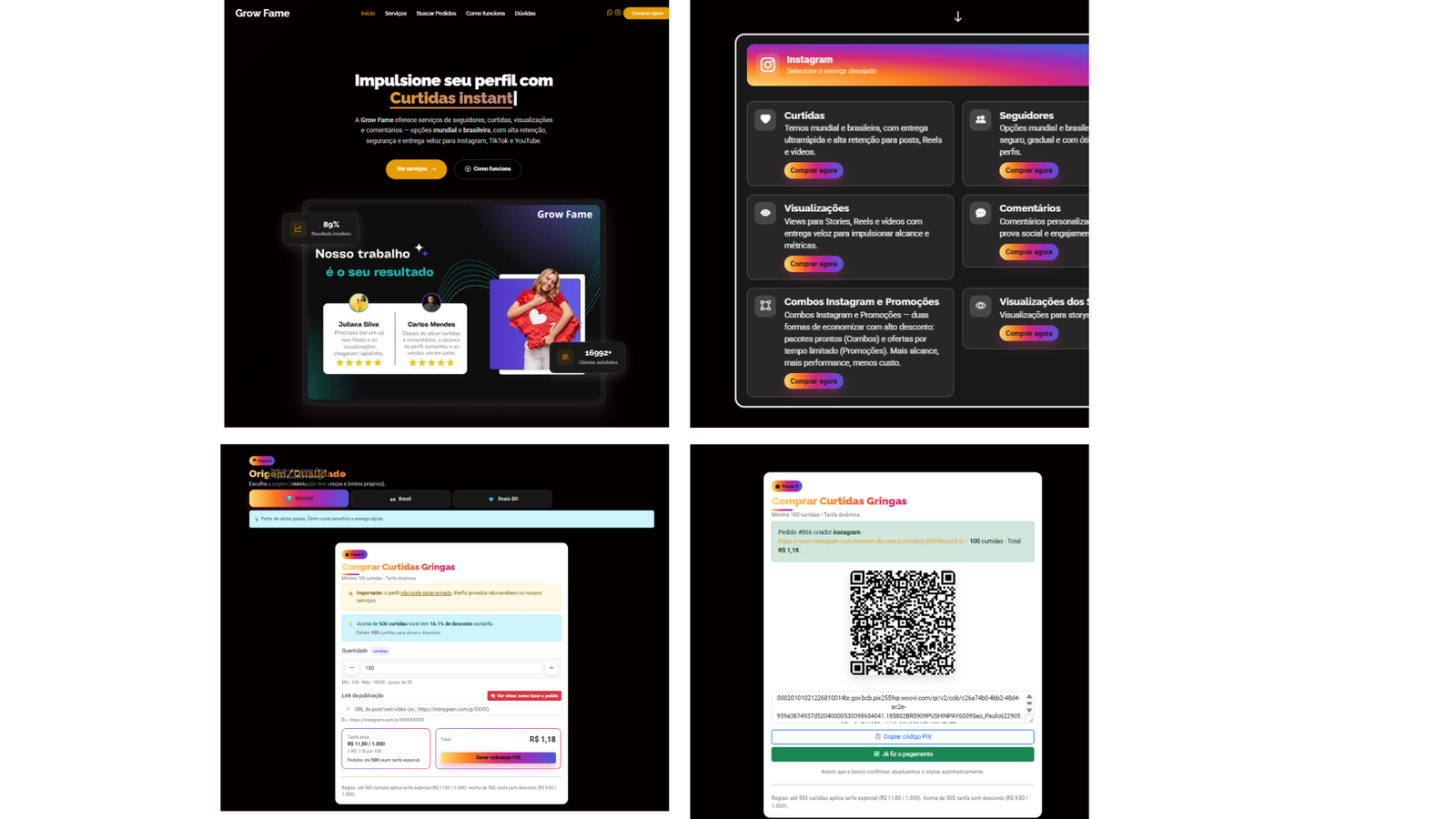 Tenha seu Próprio Site de Vender Seguidores — 100% Automático 🚀🔥